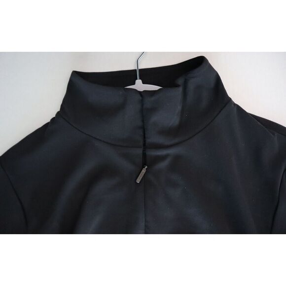 Athleta 88373-00 Women's Sz L Black Transcend Half Zip Long Sleeve Top - Picture 9 of 13